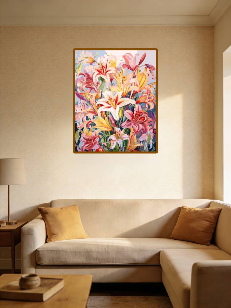 Cluster of Lilies 2（36-60+colors）