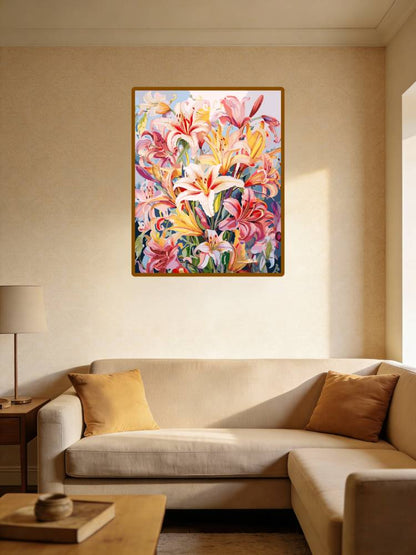 Cluster of Lilies 2（36-60+colors）