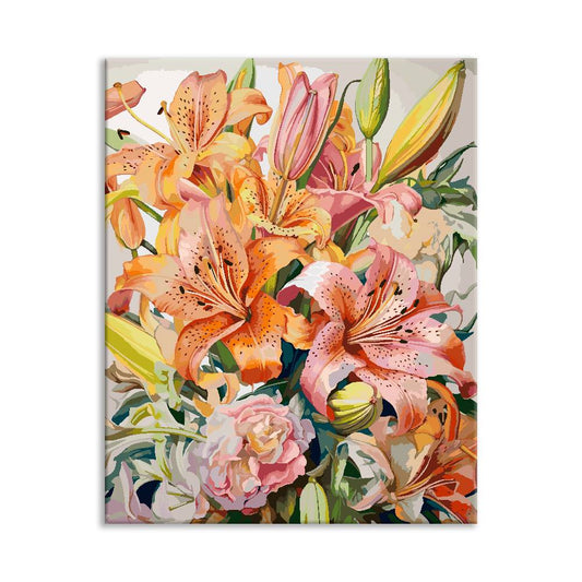 Cluster of Lilies 3（36-60+colors）