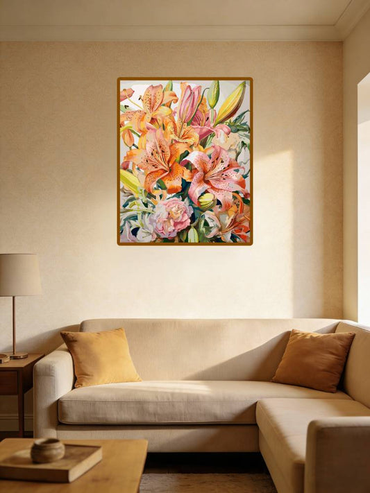 Cluster of Lilies 3（36-60+colors）