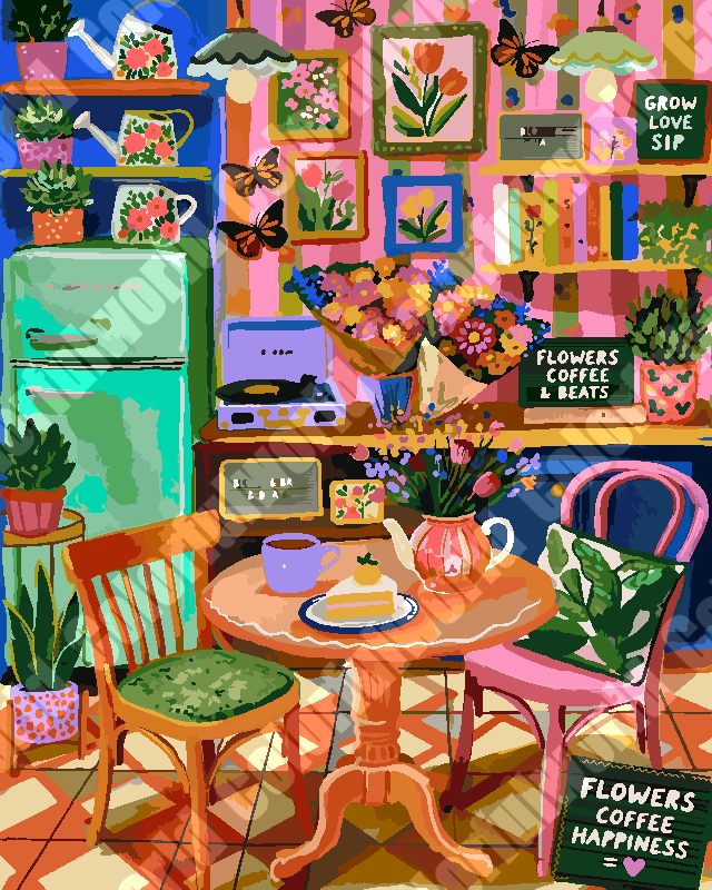 Colorful Tea Bistro 2（36-60+colors）