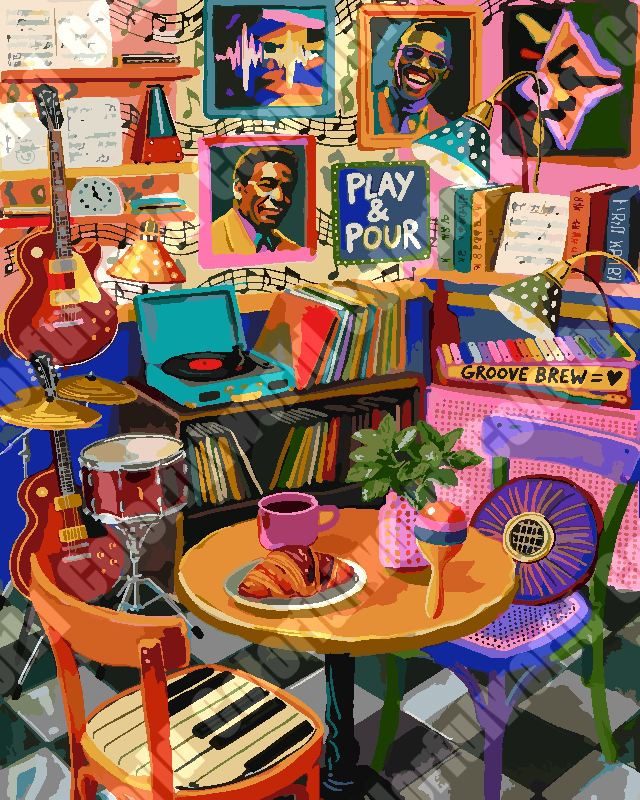 Colorful Tea Bistro 4（36-60+colors）