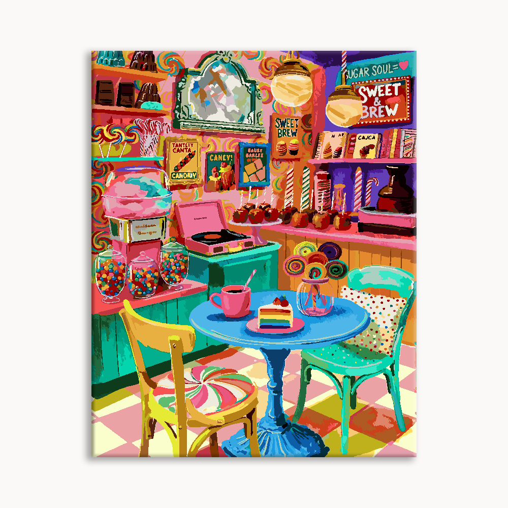 Colorful Tea Bistro 5（36-60+colors）