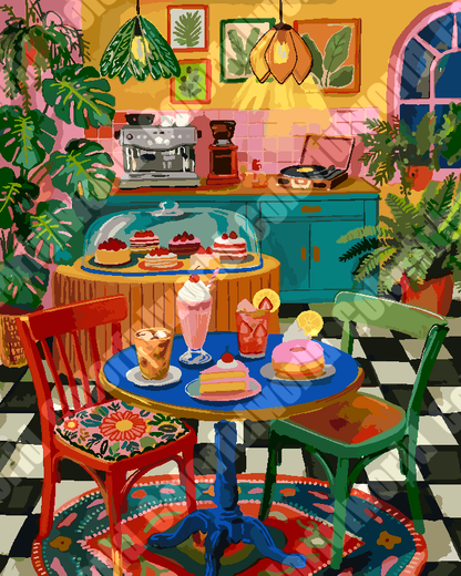 Colorful Tea Bistro 8（36-60+colors）