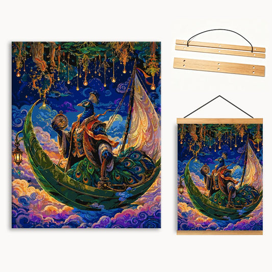 Crescent Boat Lovers（36-60+colors） Paint By Numbers