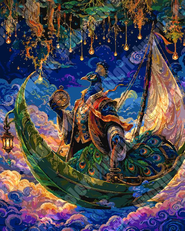 Crescent Boat Lovers（36-60+colors）
