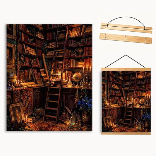 Dark Scholar Tower（36-80+colors）Paint By Numbers
