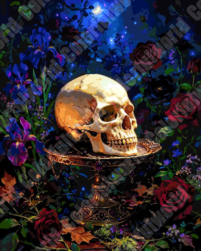 Dark Skull Study（36-80+colors）