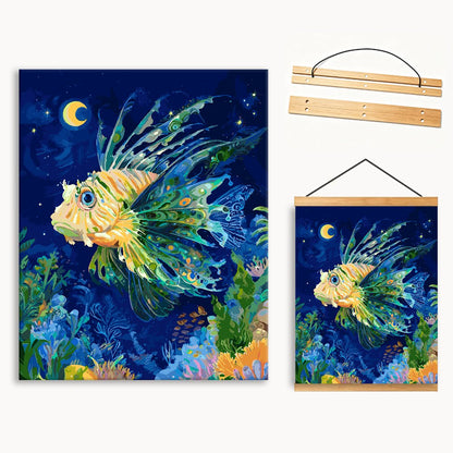 Deep Sea Coral Fish 1（36-60+colors）Paint By Numbers