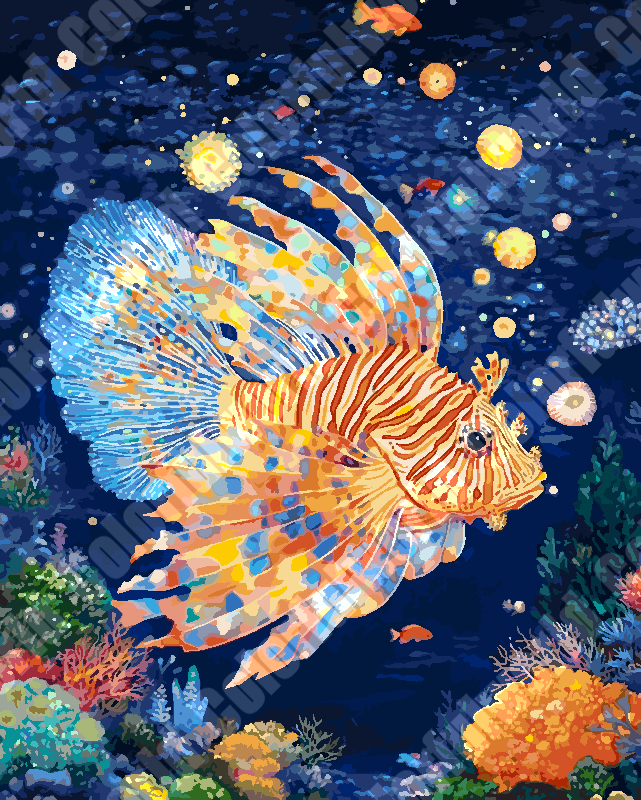 Deep Sea Coral Fish 2（36-60+colors）