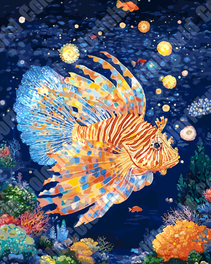 Deep Sea Coral Fish 2（36-60+colors）