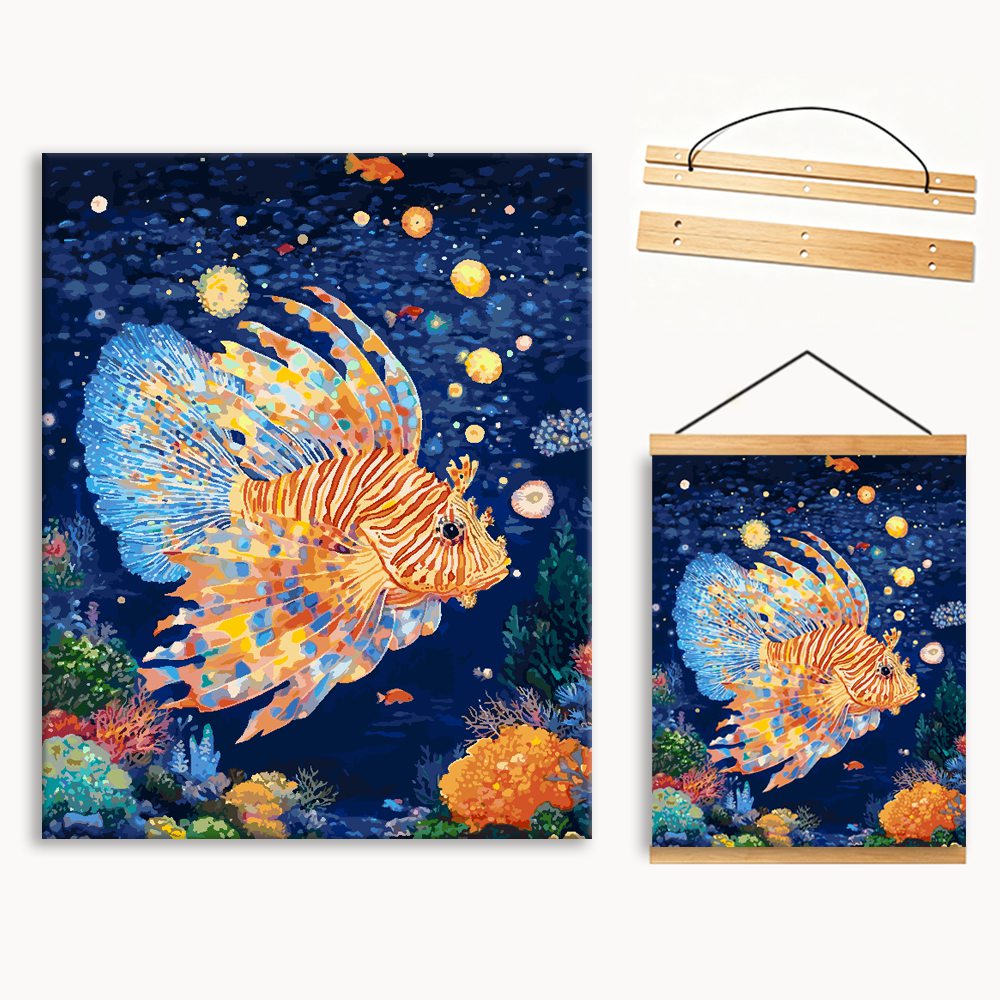 Deep Sea Coral Fish 2（36-60+colors）Paint By Numbers