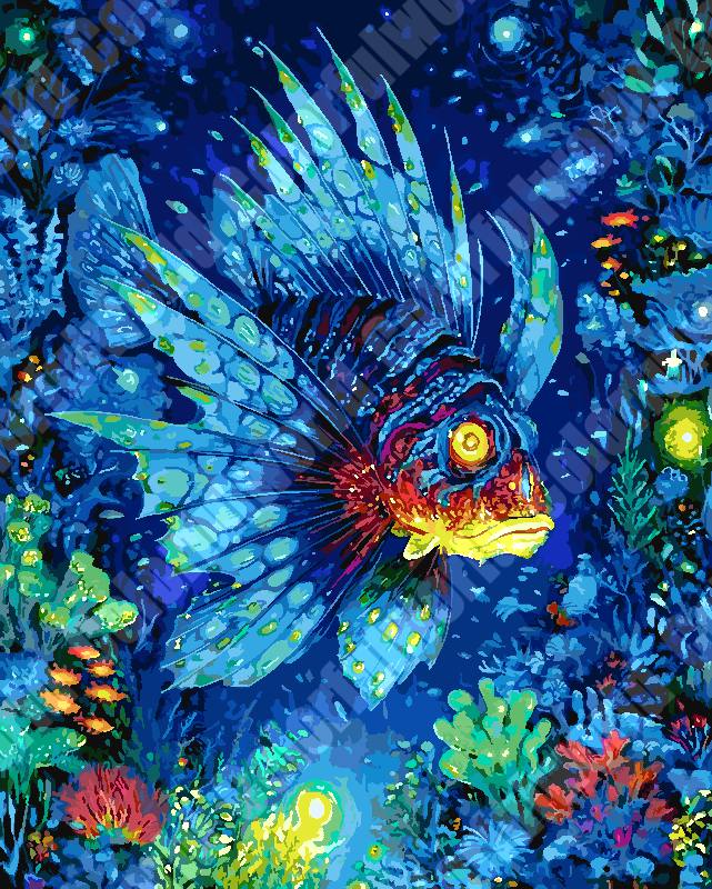 Deep Sea Parrotfish（36-60+colors）
