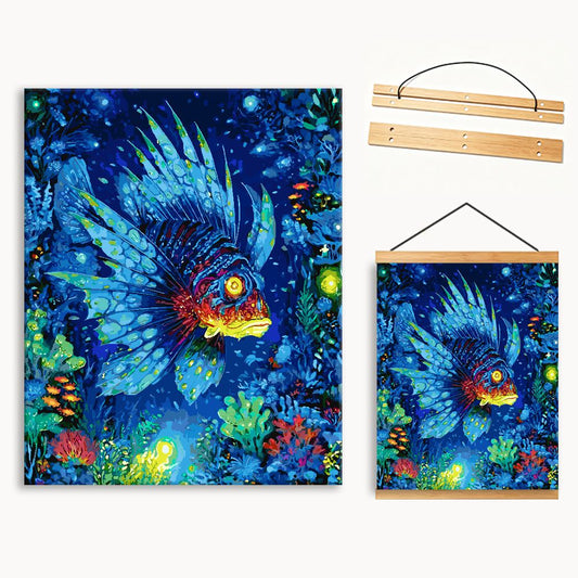 Deep Sea Parrotfish（36-60+colors）Paint By Numbers