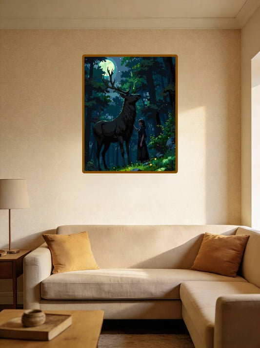 Deer and Maiden 1