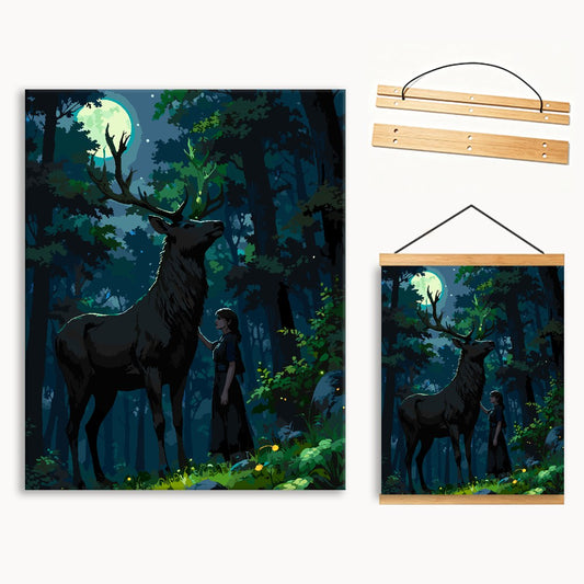 Deer and Maiden 1