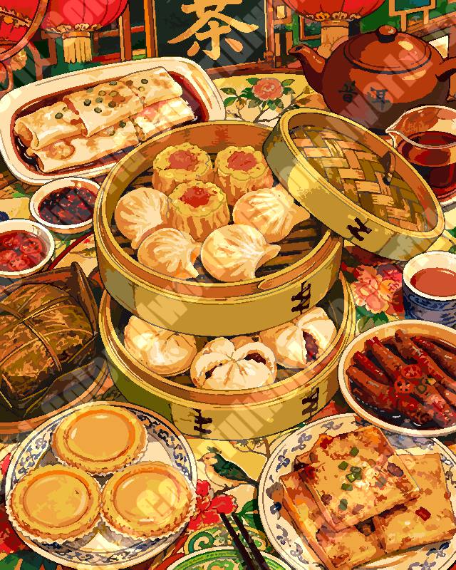Dim Sum Spread（36-80+colors）