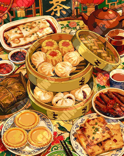 Dim Sum Spread（36-80+colors）