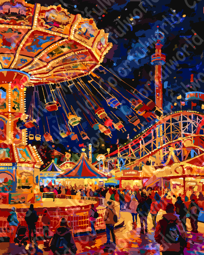 Dusk Amusement Town（36-80+colors）