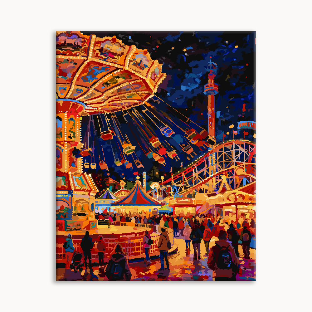 Dusk Amusement Town（36-80+colors）
