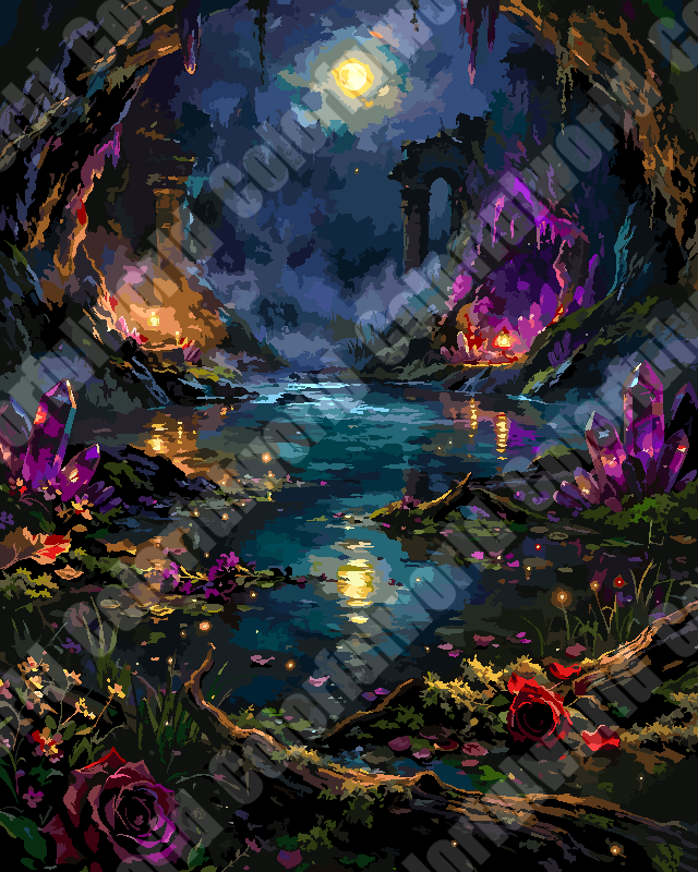 Enchanted Forest Pond（36-80+colors）