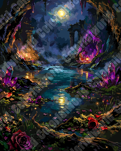Enchanted Forest Pond（36-80+colors）