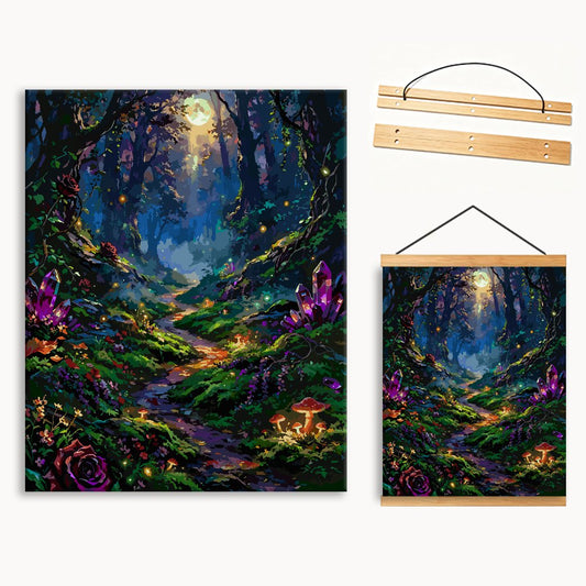 Fairy Forest Trail（36-80+colors）Paint By Numbers