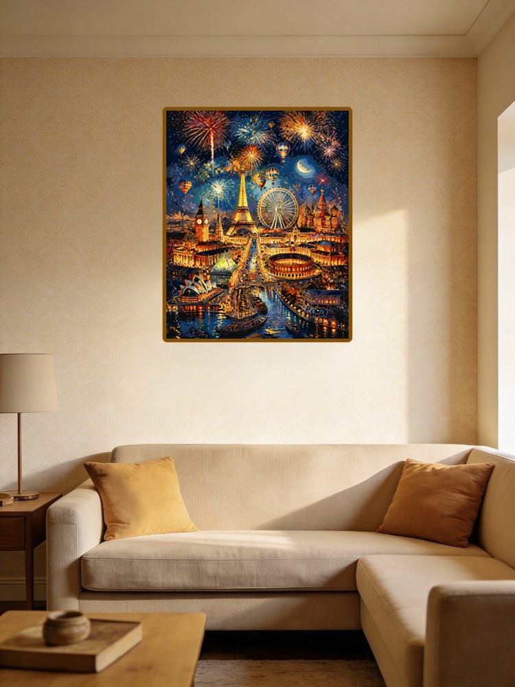 Firelight Fantasy Town（36-60+colors）