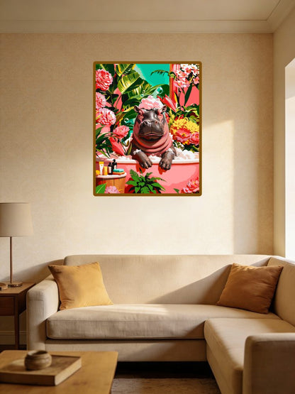 Floral Hippo Paradise（36-60+colors）