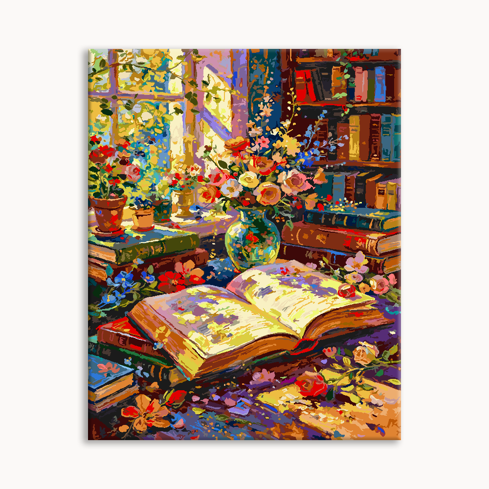 Floral Reading Nook 1（36-60+colors）