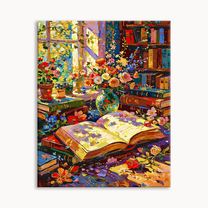 Floral Reading Nook 1（36-60+colors）