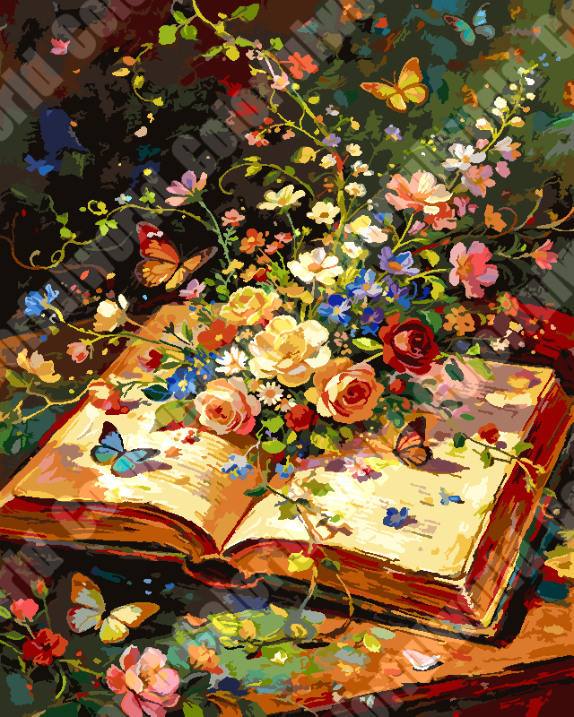 Floral Reading Nook 2（36-60+colors）
