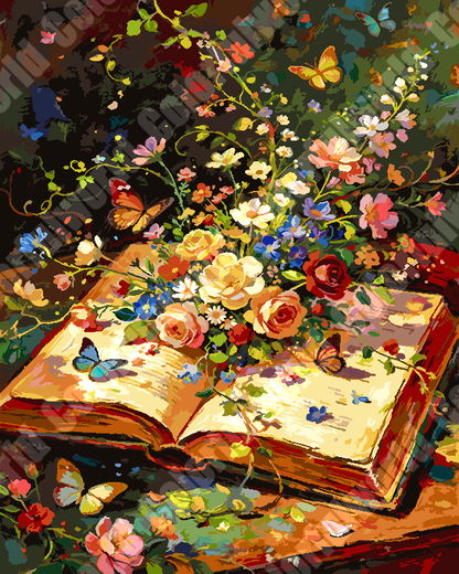 Floral Reading Nook 2（36-60+colors）