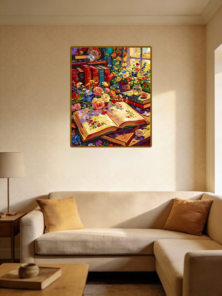Floral Reading Nook 3（36-60+colors）