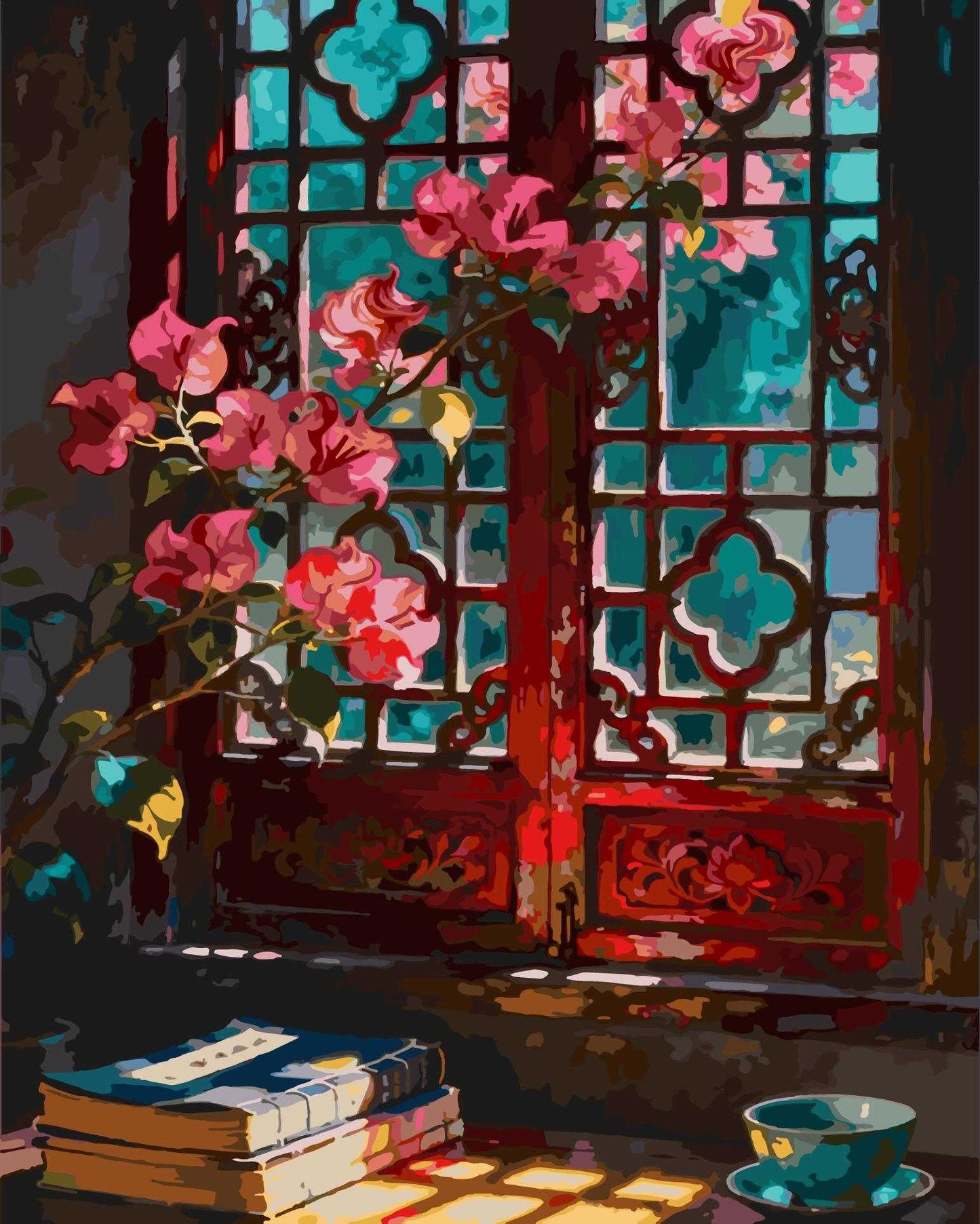 Flowers in the window