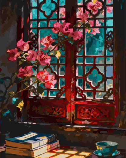 Flowers in the window
