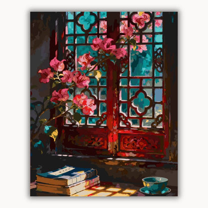 Flowers in the window