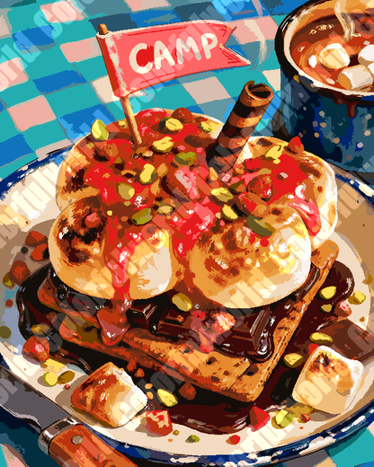 Fruit Topped Pancake