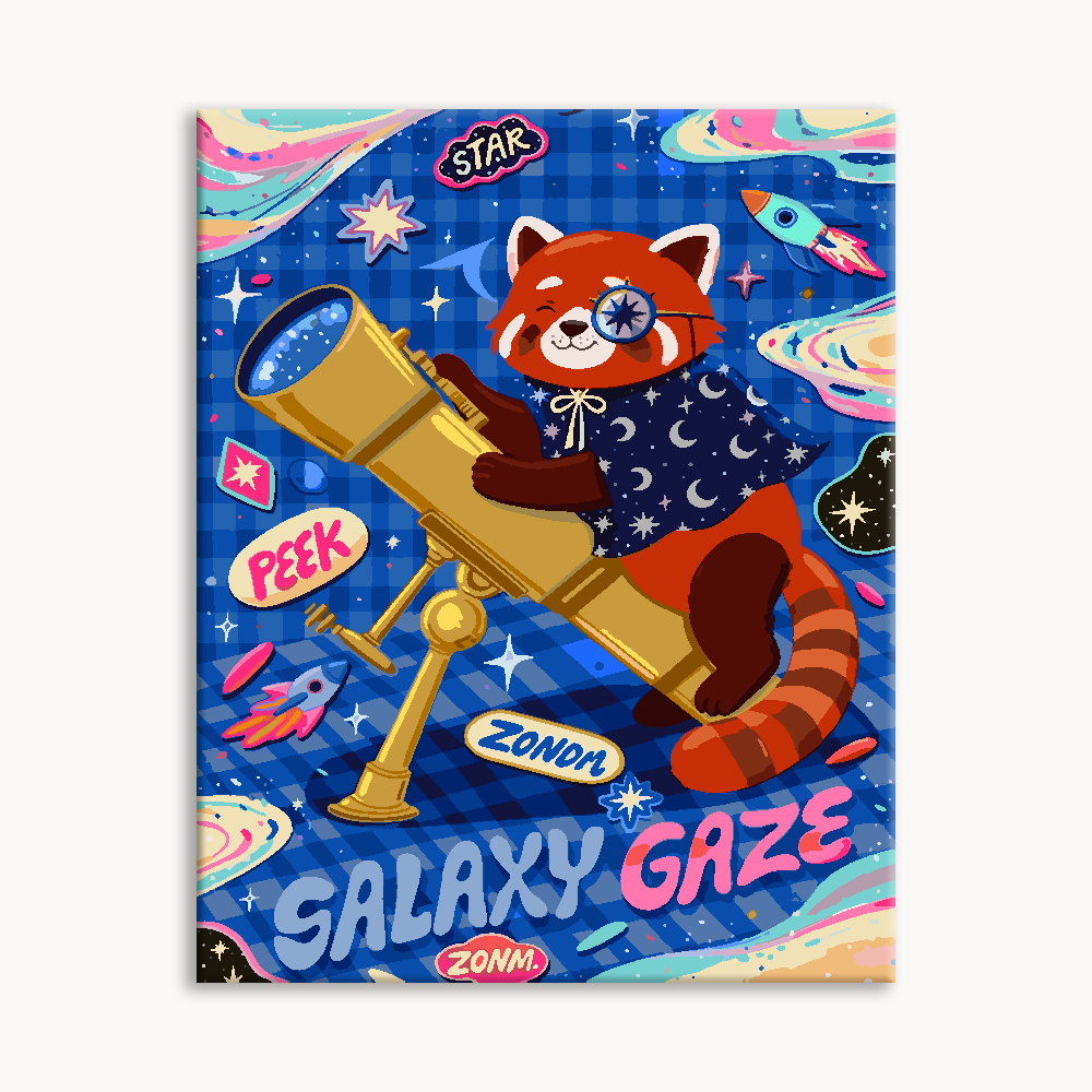 Galaxy Fox Cartoon