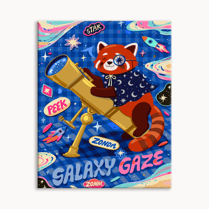 Galaxy Fox Cartoon