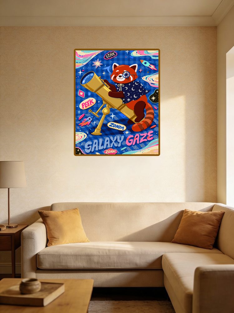 Galaxy Fox Cartoon
