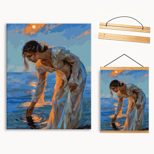 Girl and the Sea 2 Paint By Numbers