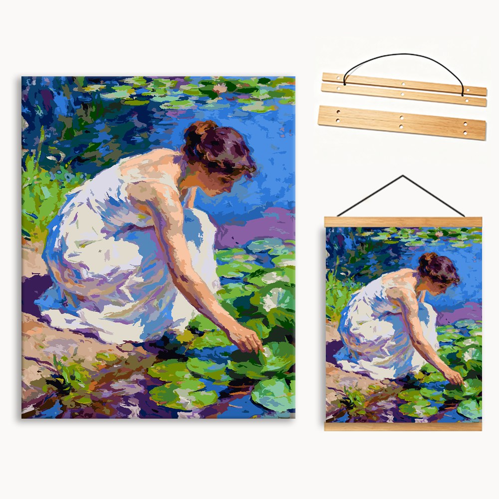 Girl by the River 1 Paint By Numbers