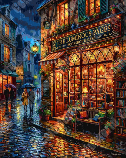 Glowing Book Cafe（36-80+colors）