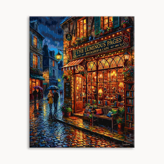 Glowing Book Cafe（36-80+colors）