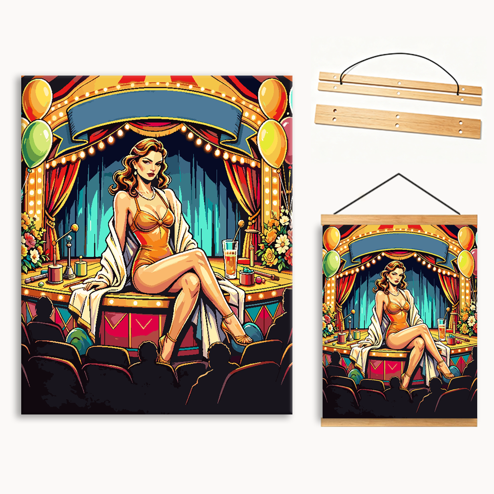 Golden Cage Paint By Numbers
