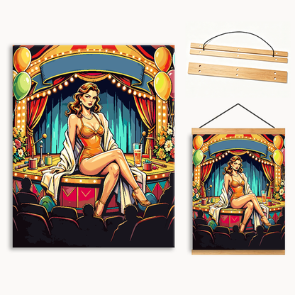 Golden Cage Paint By Numbers