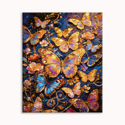 Golden Floral Tiles（36-80+colors）