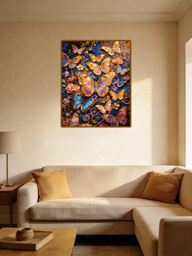 Golden Floral Tiles（36-80+colors）