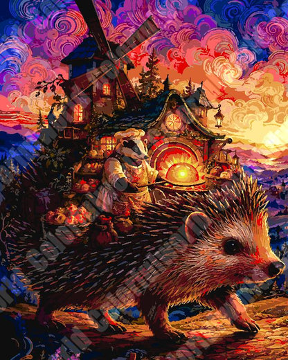 Hedgehog Windmill Dusk（36-60+colors）